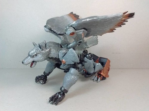 Fan Celebrates Beast Wars 20th Anniversary With Custom Voyager Silverbolt 11 (11 of 11)